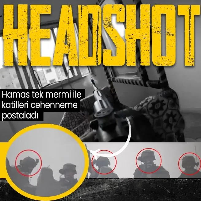 Hamasın keskin nişancısı, soykırımcı İsrail askerlerini tek tek avladı! 5 tank da imha edildi