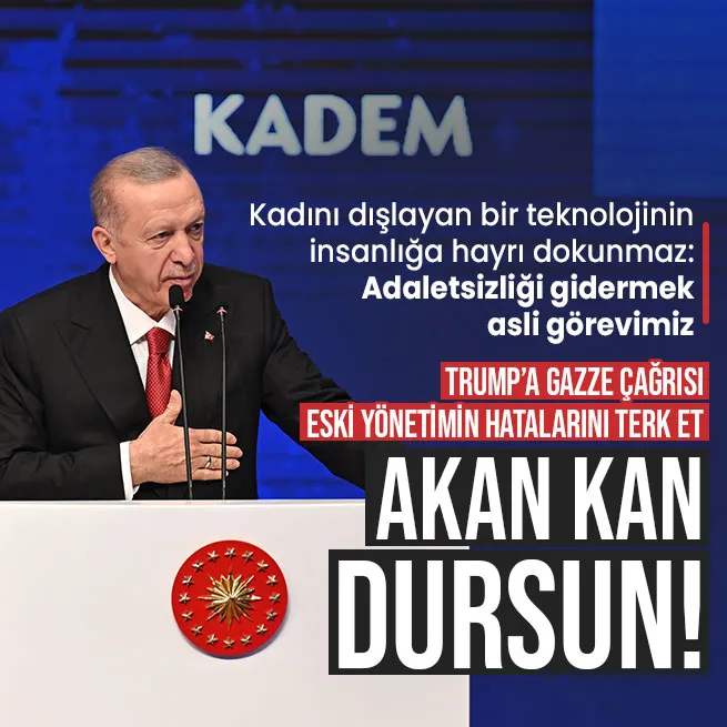 Başkan Erdoğandan Uluslararası Kadın ve Adalet Zirvesinde önemli açıklamalar