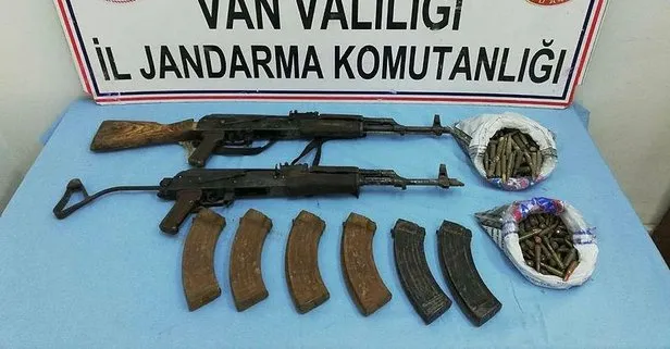 Son dakika: Van’da terör operasyonu: PKK’lı teröristlere ait silah ve yaşam malzemesi ele geçirildi