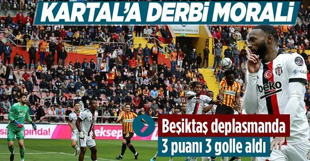 Beşiktaş, Kayseri’de 3 attı 3 aldı! Kayserispor 2-3 Beşiktaş MAÇ SONUCU ÖZET