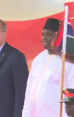 Son dakika: Başkan Erdoğan Gambiya'da