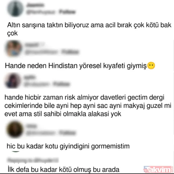 Hande Erçel’in Demet Akalın’a “Ben bile bu kadar rüküş olamam” dedirten tarzı sınıfta kaldı - 8