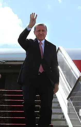 Başkan Erdoğan Azerbaycan'a gitti