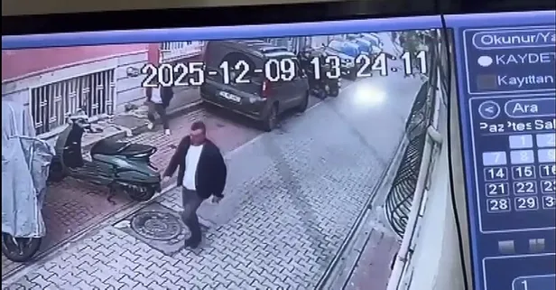 Fatih'te kiracı ev sahibini kalbinden vurdu: Ailemi korudum I O anlar kameraya yansıdı