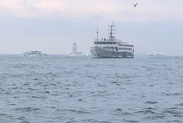 İstanbul’da kar ve sağanak nedeniyle bazı vapur seferleri iptal edildi