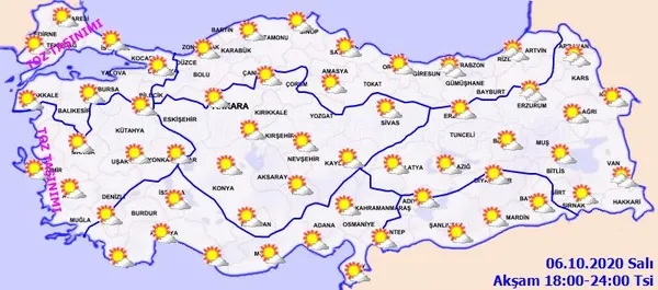 Meteoroloji'den kritik uyarı! O illerde yaşayanlar dikkat | 7 Ekim HAVA DURUMU-1
