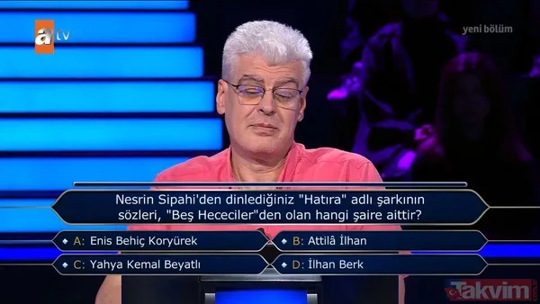 Kim Milyoner Olmak İster'de ilkokul matematik sorusunu bilemeyen yarışmacı joker hakkı kullandı! Sosyal medyada gündem oldu - 41