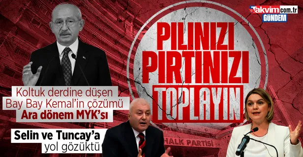 Koltuğu kurtarmak isteyen Kemal Kılıçdaroğlu'nun formülü: Ara MYK! Selin Sayek Böke ve Tuncay Özkan'a yol gözüktü