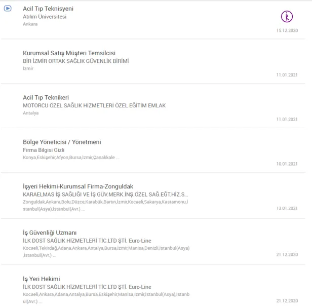 En az ilköğretim mezunu hastanelere sınavsız personel ve işçi alımı başvuru şartları nedir? İşte hastane işçi alım kadroları-10