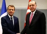 Başkan Erdoğan Macron ile görüştü