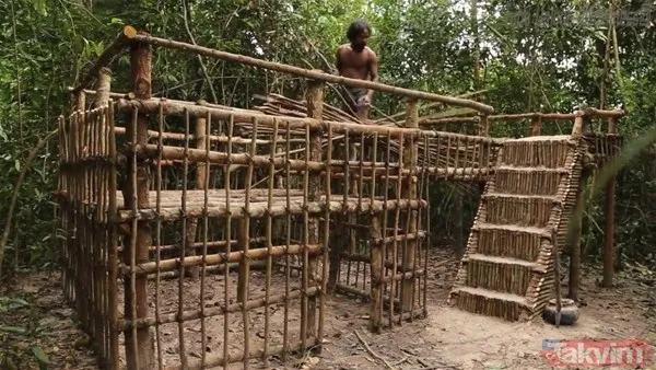 Sadece ağaç kullanarak öyle bir şey yaptı ki! YouTube videosu milyonlar izlendi - 34