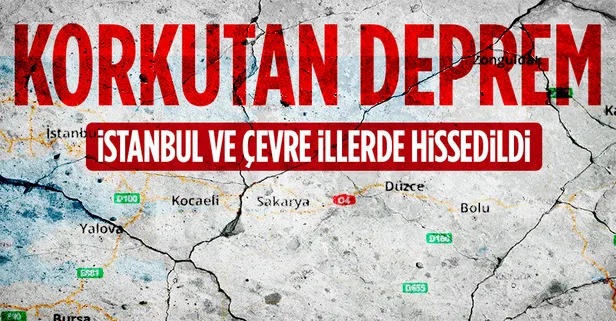 SON DAKİKA | Düzce'de 4,3 büyüklüğünde deprem! AFAD duyurdu! Son depremler