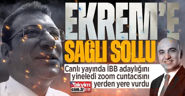 CHP'de savaş bitmiyor! Bülent Kerimoğlu 'zoom' cuntacısı Ekrem İmamoğlu'nu canlı yayında yerden yere vurdu: Gayri ahlaki buluyorum