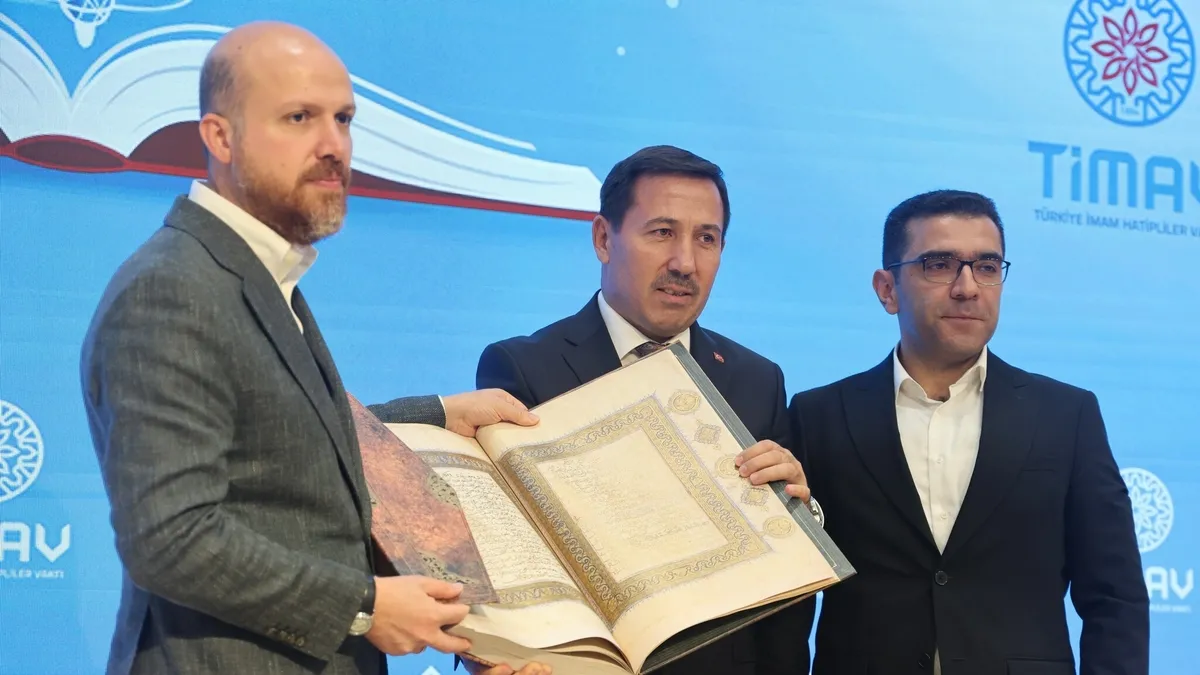 Bilal Erdoğan'dan Konya'da mesajlar! Türkiye artık bölgesel krizlere seyirci kalmayacak