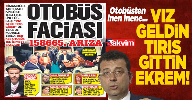 CHP'li İBB Başkanı Ekrem İmamoğlu tartışmalı isimlerle tura çıktı! Lince uğradı