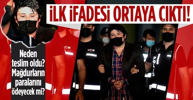 Son dakika: Tosuncuk Mehmet Aydın’ın ilk ifadesi ortaya çıktı!