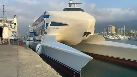 Girne’de batan Filo Jet katamaranı 7 yıl önce karaya oturdu! Yama yapıldığı yerden koptuğu iddia edildi