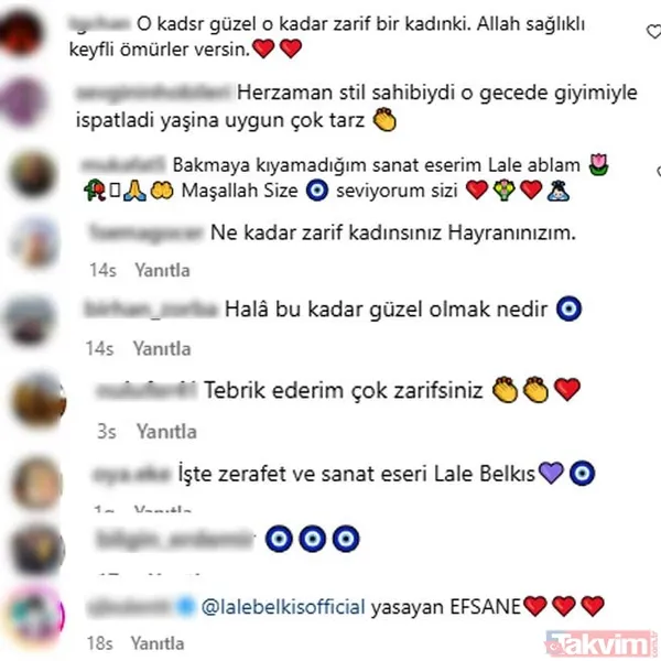 Yeşilçam’ın kötü kadını Lale Belkıs ödül töreninde ortaya çıktı! Son hali olay: “Hala bu kadar güzel olmak nedir” - 6