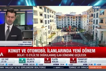 Ev ve otomobil ilanlarında yeni dönem!
