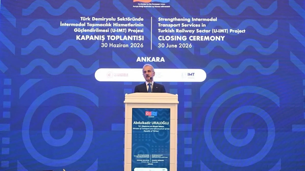 Türkiye ve AB, Demiryolu Projesi ile Avrupa-Orta Asya Bağlantılarını Güçlendiriyor
