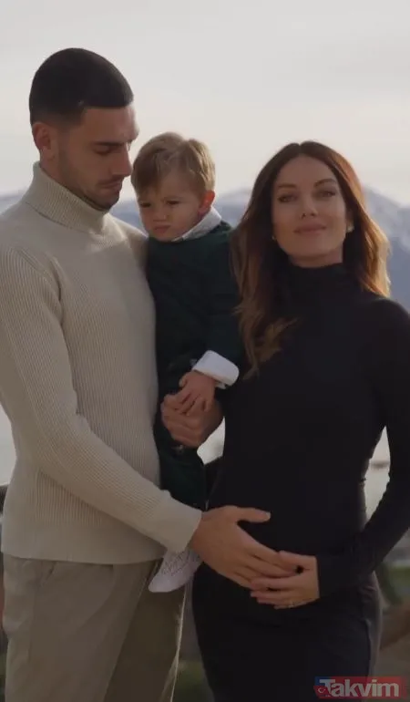 Eşiyle hastane pozları ortaya çıktı! 3 yılda 2 çocuk! Merih Demiral'ın ikinci çocuğunu gören gözlerine inanamıyor! - 4