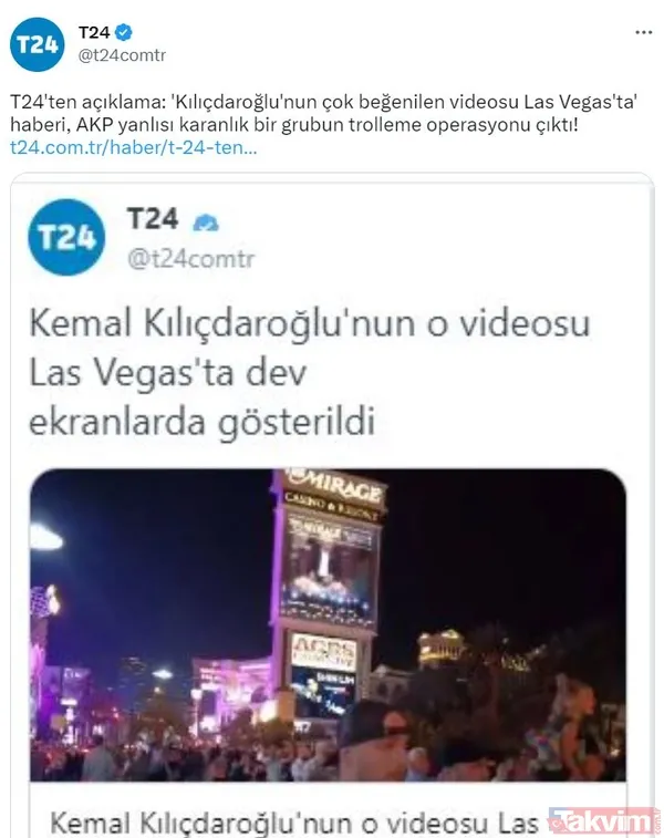 CHP'lisi FETÖ'cüsü fondaşı... Alayı fena patladı! 'Kılıçdaroğlu - Las Vegas' müfterilerinin deşifresi... T24'ten itiraf - 12