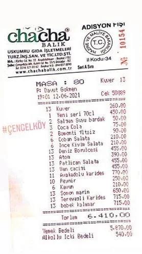 Bodrum'daki lüks restoranlar müşteriye balıklama daldı! Kimi 5 bin 880 TL hesap yazdı kimisi de 6 dilim kavuna 210 TL-12