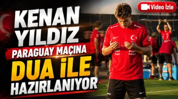 Kenan Yıldız dua ederek antrenmana başladı