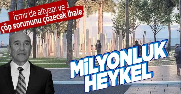 İzmir’de CHP’li Tunç Soyer’den fahiş heykel ihalesi: 1 milyon 915 bin liralık