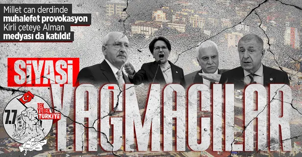 Millet can muhalefet rant peşinde! Peş peşe rezil açıklamalar: Meral, Koray, Ümit...! Provokasyona Alman da katıldı