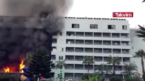 Antalya’da korkutan yangın