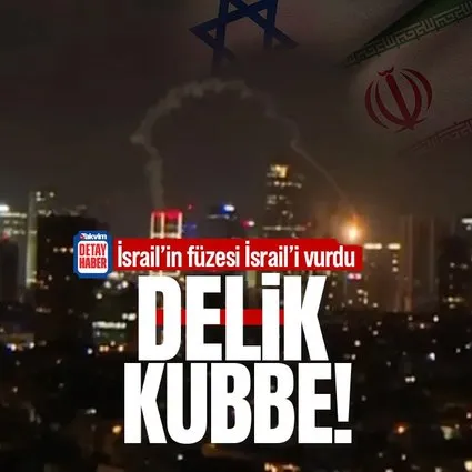Demir Kubbe arızalandı! Böyle yere çakıldı