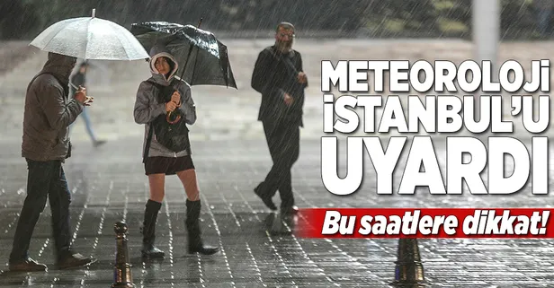 Meteoroloji İstanbul'u uyardı (13 Mart 2018 hava durumu)