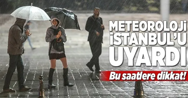 Meteoroloji İstanbul’u uyardı 13 Mart 2018 hava durumu