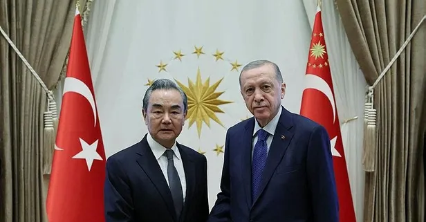 Başkan Recep Tayyip Erdoğan, Çin Dışişleri Bakanı Wang Yi'yi kabul etti! Stratejik Orta Koridor mesajı