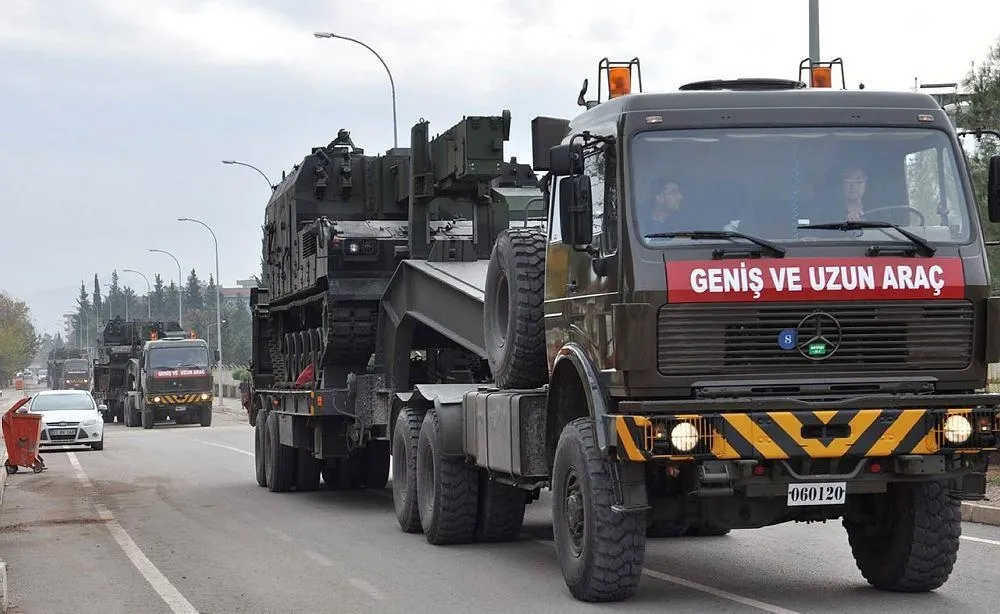 Suriye sınırına fırtına obüsü sevkiyatı-2