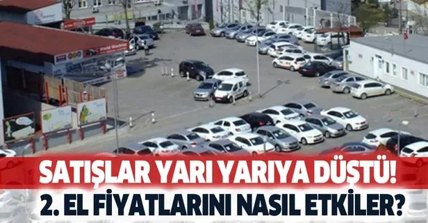 Kimse almıyor aylar sonra bir ilk yarı yarıya düştü! Sahibinden satılık ikinci el otomobil fiyatlarını nasıl etkileyecek?