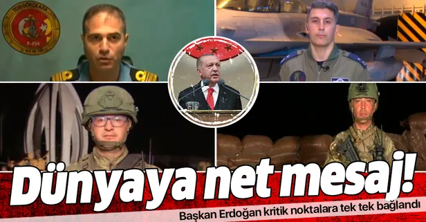 Başkan Erdoğan'dan 29 Ekim Cumhuriyet Bayramı Kabul Töreni'nde 4 farklı noktadan canlı yayın sürprizi