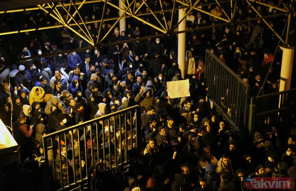 İran’da rejim karşıtları sokakta! "Düşmanımız burada, yalan yere ABD diyorlar" - 8