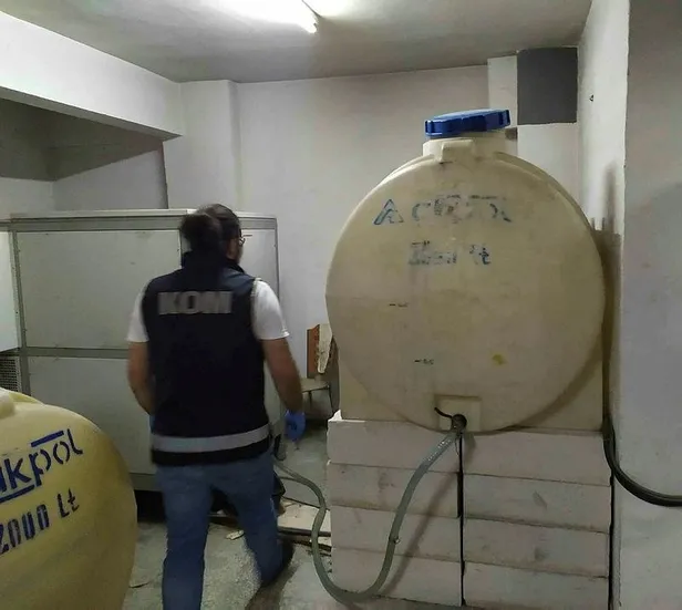 Bahçelievler'de 6 ton kaçak içki ele geçirildi-3