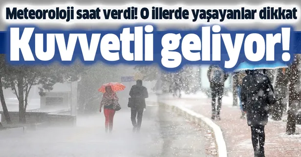 HAVA DURUMU | Meteorolojiden kuvvetli sağanak ve kar uyarısı | 16 Aralık İstanbul'da hava nasıl olacak?