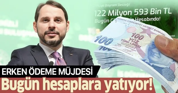 Hazine ve Maliye Bakanı Berat Albayrak çiftçiye müjdeyi verdi: 122.5 milyon lira avansı bugün hesaplara yatırıyoruz