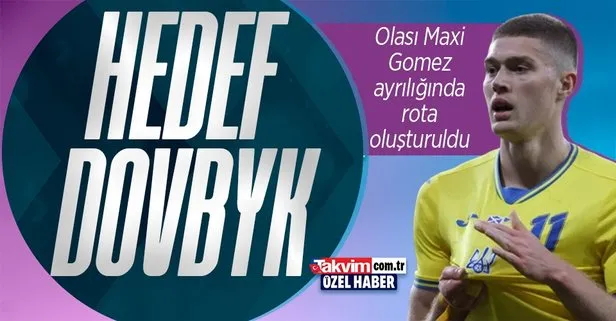 Trabzonspor Maxi Gomez’ın ayrılığında kancayı Dovbyk’a atacak