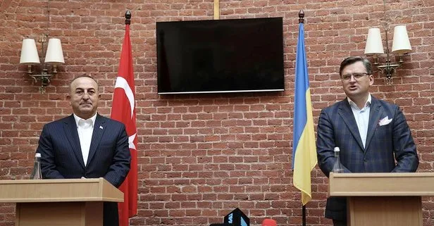Son dakika: Dışişleri Bakanı Mevlüt Çavuşoğlu, Ukrayna Dışişleri Bakanı Dmytro Kuleba ile görüştü