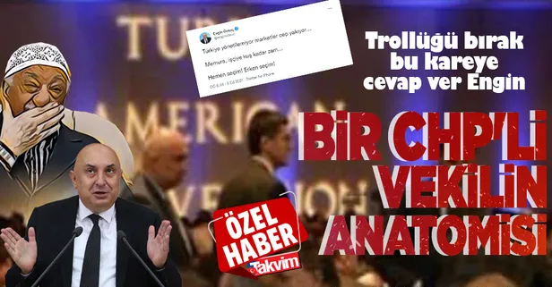 FETÖ ile sürekli ilişki içinde olan Engin Özkoç'un gündemi bambaşka! Hala FETÖ'cülerle olan fotoğraflarına cevap veremiyor