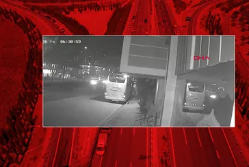 Manisa'da 11 kişinin öldüğü otobüs kazasında son anlar kamerada! Yolcu aldığı görüntüler ortaya çıktı