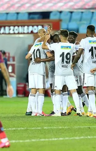 Sezonun ilk derbisinde kazanan taraf Beşiktaş! (MS: Trabzonspor 1-3 Beşiktaş)