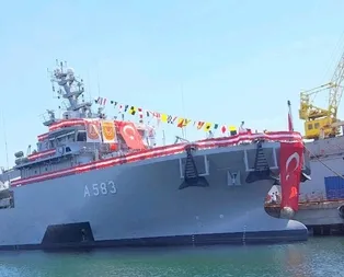 Donanmaya teslim edildi