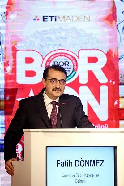 Bakan Fatih Dönmez açıkladı: BORON'da 30 bin ton satış rakamına ulaşıldı-1