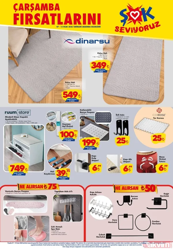 ŞOK Aktüel 7 Ocak 2026 kataloğu! Columbia mont ve buharlı temizlik makinesi geliyor - 2